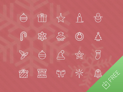 Vector Christmas Icons